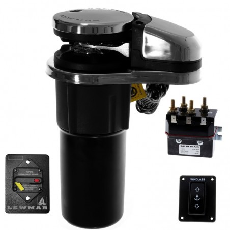 Ankerwinde Lewmar VX 1L 12V 500W www.e-nautica.de