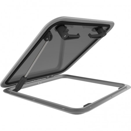 Lewmar Low Profile 40 Bootsluke mit Teleskopstütze – 491 x 491 mm