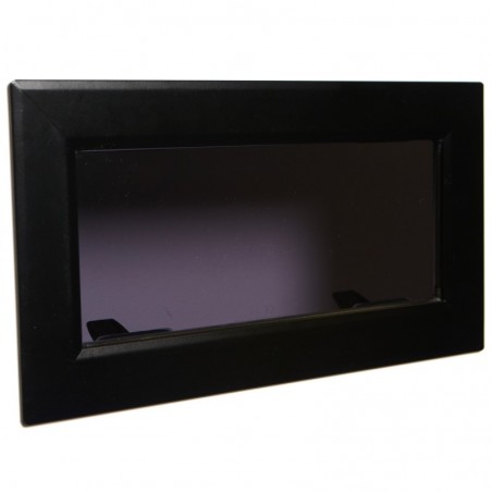 Lewmar FLUSH MITRE 150x600 schwarz Bootsfenster für BAVARIA