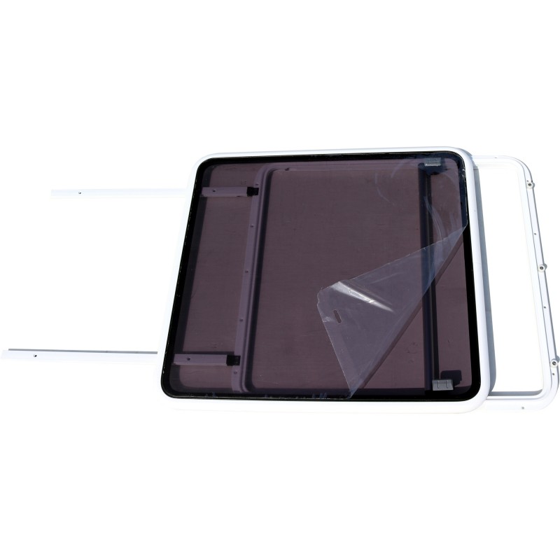 Lewmar Bootsluke PILOT 78 Rahmen Weiss Schiebeluke