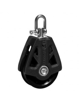 Synchro 60 Block – Einfach, 8–10 mm, Schwarz