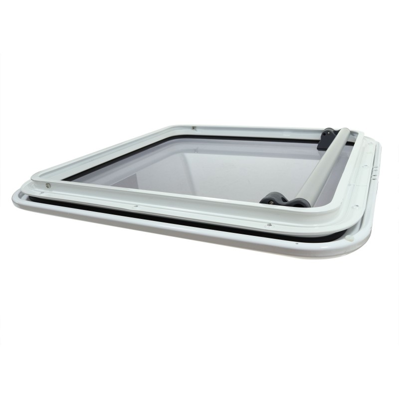 Lewmar Bootsluke PILOT 78 Rahmen Weiss Schiebeluke