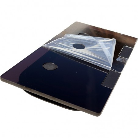 Lewmar FLUSH 41 Decksluke GEN.3 Rahmen und Glas schwarz