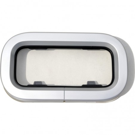 Lewmar Portlight Standard 0 ST0 176x323mm Moskitonetz Rahmen weiss CLR