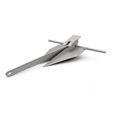 Lewmar LFX Anker 1,8 kg – eloxiertes Aluminium