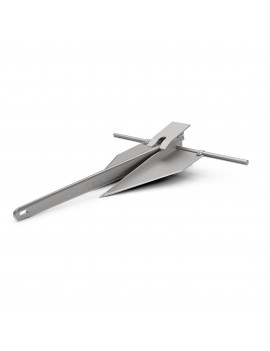 Lewmar LFX Anker 7 kg – eloxiertes Aluminium, maximale Sicherheit für Yachten 2