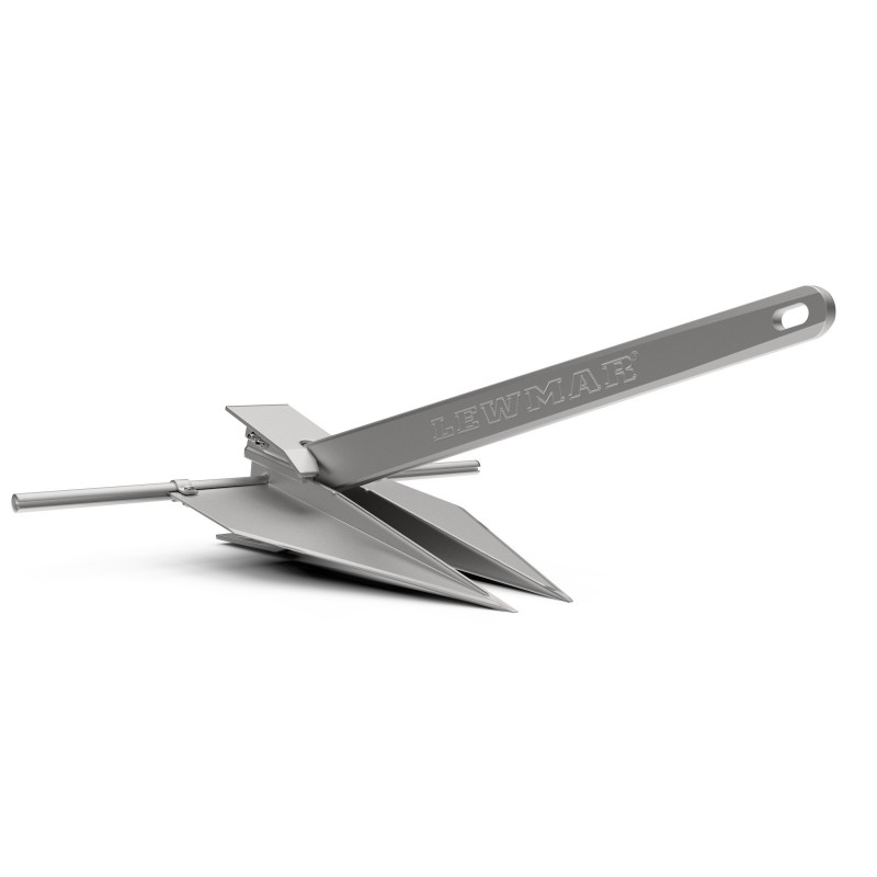 Lewmar LFX Anker 7 kg – eloxiertes Aluminium, maximale Sicherheit für Yachten
