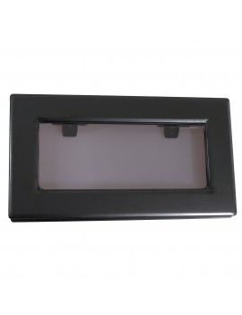 Fenster Lewmar FLUSH MITRE 0 schwarz www.e-nautica.de