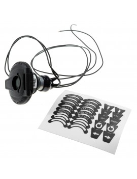 Lewmar Fußschalter CHSX – schwarz, offen