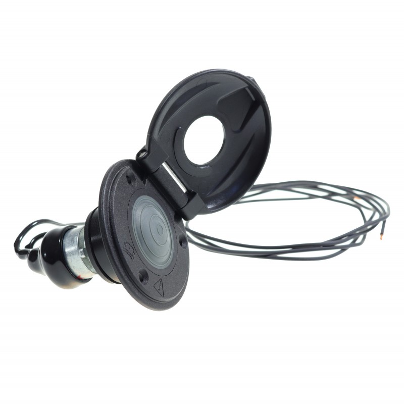 Lewmar Fußschalter CHSX – schwarz, offen