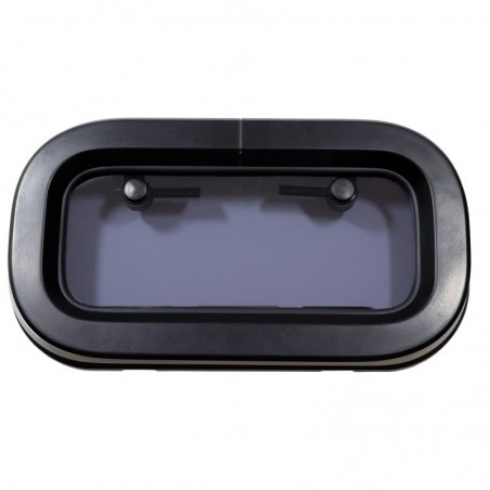 Lewmar Portlight Standard 0 ST0 176x323mm schwarz - TWIST