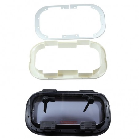 Bootsfenster Lewmar Standard 0 ST0 schwarz TWIST www.e-nautica.de