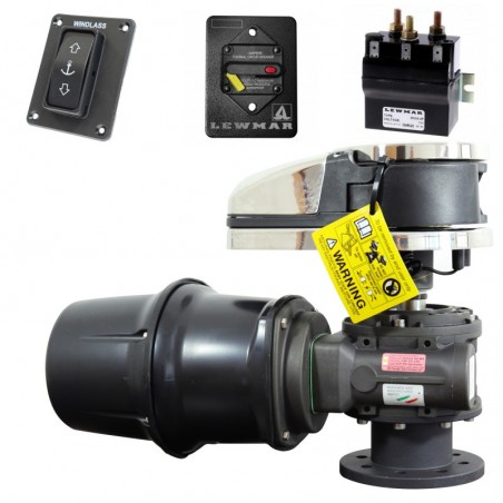 Ankerwinde Lewmar VX 2+ 12V 1000W 6/7MM IP67 - FULL www.e-nautica.de