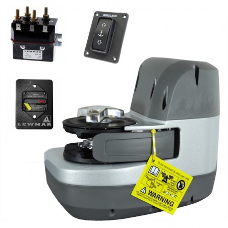 Lewmar HX 1 12V 800W Horizontale Ankerwinde – 8 mm Kette, Komplettset EXT