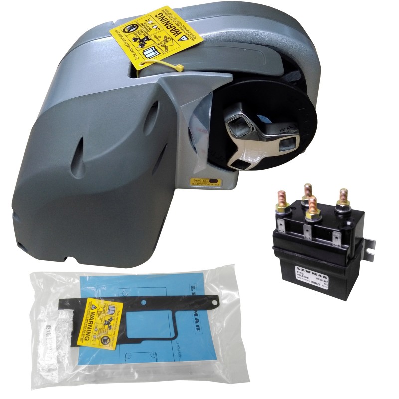 Lewmar HX 1 12V 800W Horizontale Ankerwinde – 8 mm Kette, Komplettset EXT