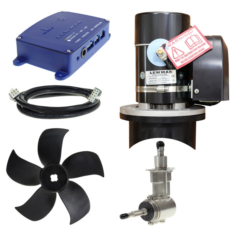 Bugstrahlruder Lewmar 185 TT 3.0 kW 24V - GEN. 2 Thruster - GEN. 2