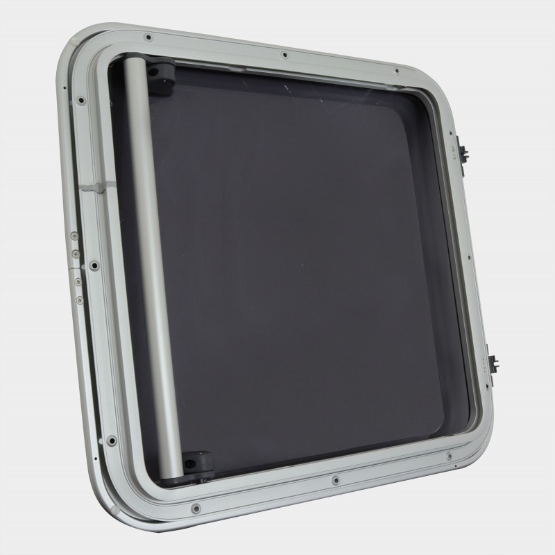 Lewmar Pilot Schiebeluke 1000×800 – Silber, Acrylglas | Bootsluke