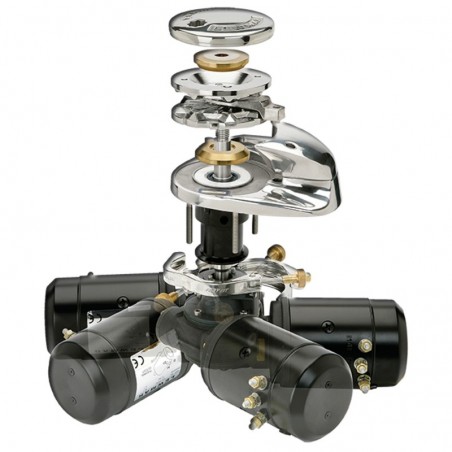 Lewmar Ankerwinde V2 12V 700W mit Kabestan – für 8 mm Kette, Komplettset