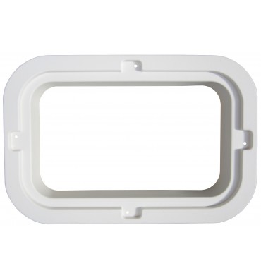 Einbaurahmen Lewmar Low Profile 20 Moskitonetz weiss www.e-nautica.de