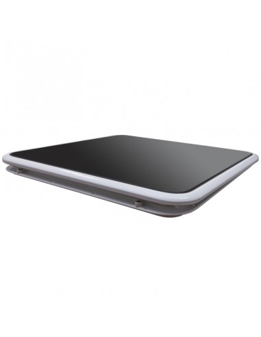 Lewmar Pilot Schiebeluke 700 × 700 mm – Weiß, Acrylglas