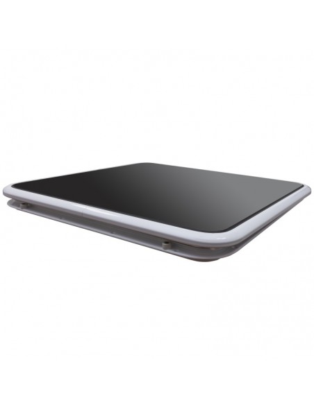 Lewmar Pilot Schiebeluke 700 × 700 mm – Weiß, Acrylglas