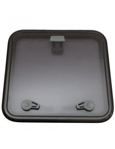 Luke Lewmar Low Profile 44 512x512mm Schwarz Hatch