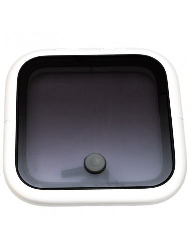 Lewmar Low Profile 10 – Bootsluke 330x330 mm – Öffnungswinkel bis 95°