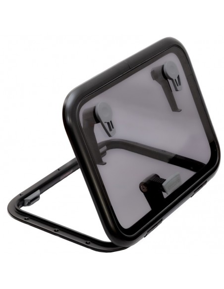 Lewmar Low Profile 30 – Decksluke 397 x 527 mm Schwarz