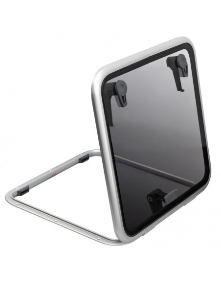 Lewmar Low Profile 40 – Bootsluke, 491x491mm – Öffnungswinkel bis 95°