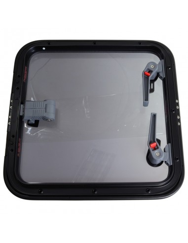 Luke Lewmar Low Profile 40 491x491mm Schwarz Hatch