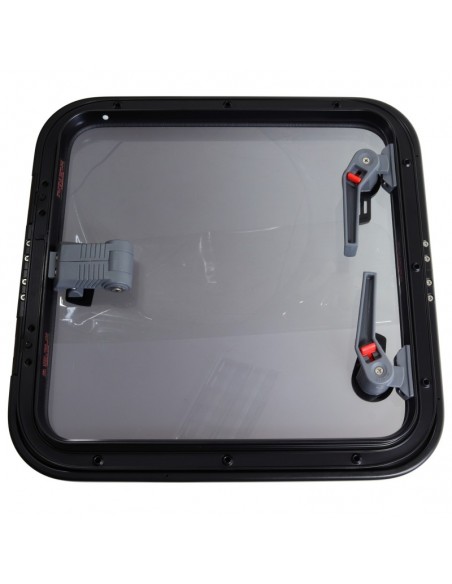 Luke Lewmar Low Profile 40 491x491mm Schwarz Hatch