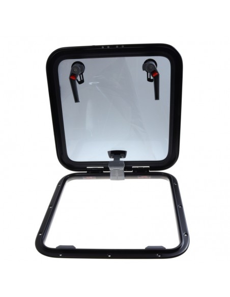 Luke Lewmar Low Profile 40 491x491mm Schwarz Hatch