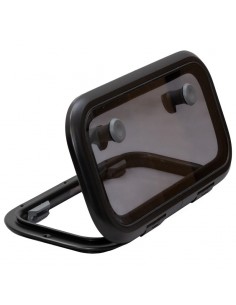 Lewmar Low Profile 41 – Decksluke 246 x 491 mm Schwarz
