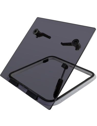 Bootsluke Lewmar FLUSH Profile 44 GEN.3 - Acrylglas Grau