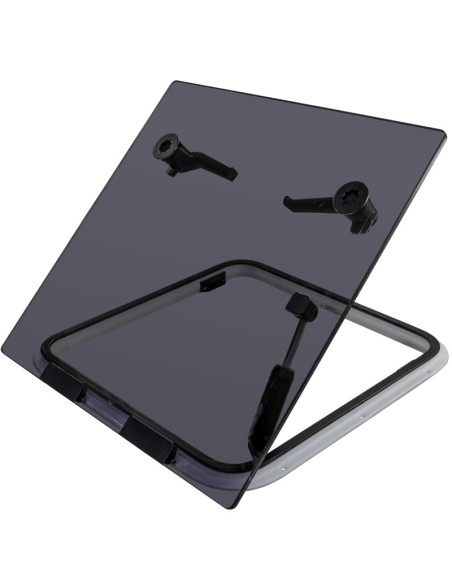 Bootsluke Lewmar FLUSH Profile 44 GEN.3 - Acrylglas Grau