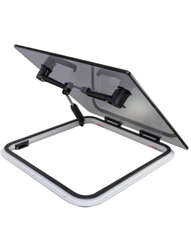 Bootsluke Lewmar FLUSH Profile 44 GEN.3 - Acrylglas Grau