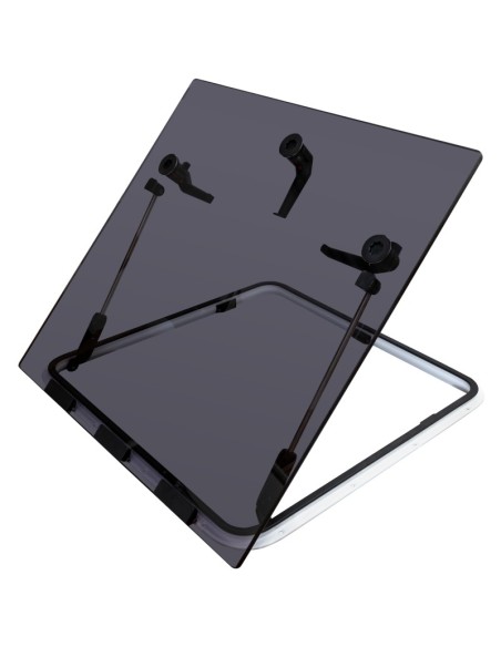 Bootsluke Lewmar FLUSH 70 GEN.3 Acrylglas Grau