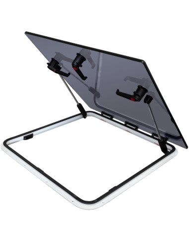 Bootsluke Lewmar FLUSH 70 GEN.3 Acrylglas Grau