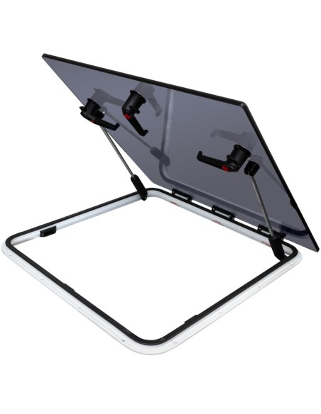 Bootsluke Lewmar FLUSH 70 GEN.3 Acrylglas Grau