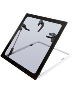 Bootsluke Lewmar FLUSH Profile 70 GEN.2 – Grau getöntes Acrylglas, Notausgangsfunktion