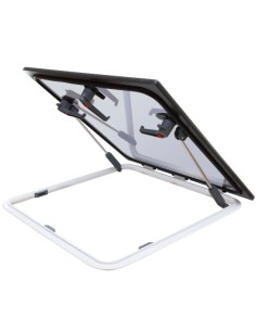 Bootsluke Lewmar FLUSH Profile 70 GEN.2 – Grau getöntes Acrylglas, Notausgangsfunktion 2