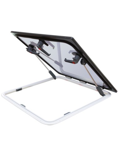 Luke Lewmar FLUSH 70 Decksluke GEN.2 - Glass Grau 697x697mm