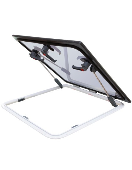 Luke Lewmar FLUSH 70 Decksluke GEN.2 - Glass Grau 697x697mm