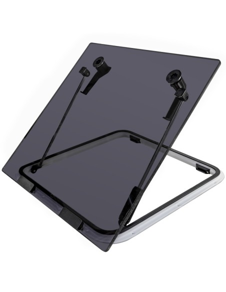 Luke Lewmar FLUSH 60 GEN.3 Rahmen Weiß - Glass Schwarz