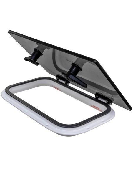 Bootsluke Lewmar FLUSH 20 GEN.3 - Dunkelgraues Glass