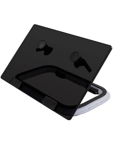 Bootsluke Lewmar FLUSH 20 GEN.3 - Dunkelgraues Glass