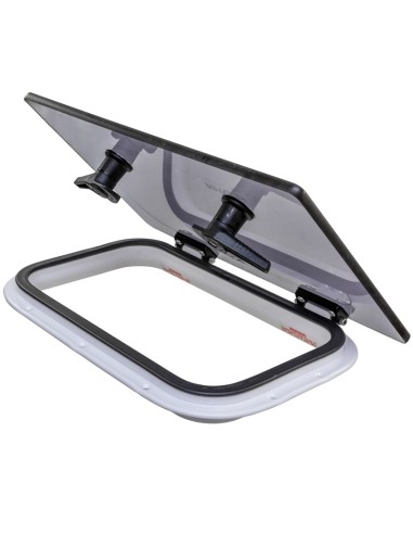 Lewmar FLUSH 20 Decksluke GEN.3 Glas Grau