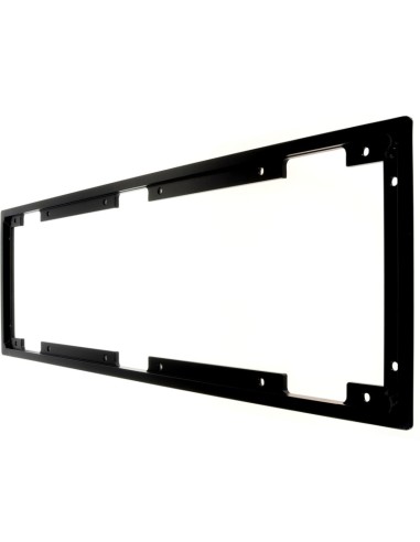 Bootsfenster Lewmar FLUSH MITRE 4  schwarz - Graues glas