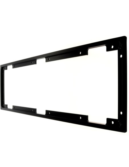 Bootsfenster Lewmar FLUSH MITRE 4  schwarz - Graues glas