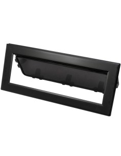 Bootsfenster Lewmar FLUSH MITRE 200x490 mm – schwarz, dunkelgraues Acrylglas 2